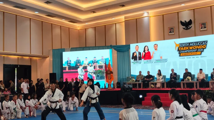 Gubernur Sherly Resmi Buka "North Mollucas Taekwondo Championship Gubernur Cup I"