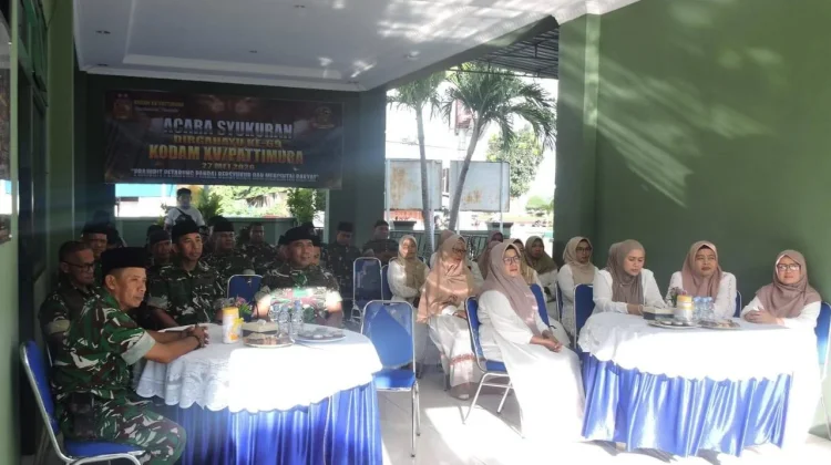 Kodam XV/Pattimura Gelar Syukuran HUT ke-69