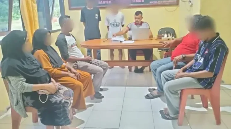 Polsek Mangoli Timur Sula Kedepankan Restorative Justice