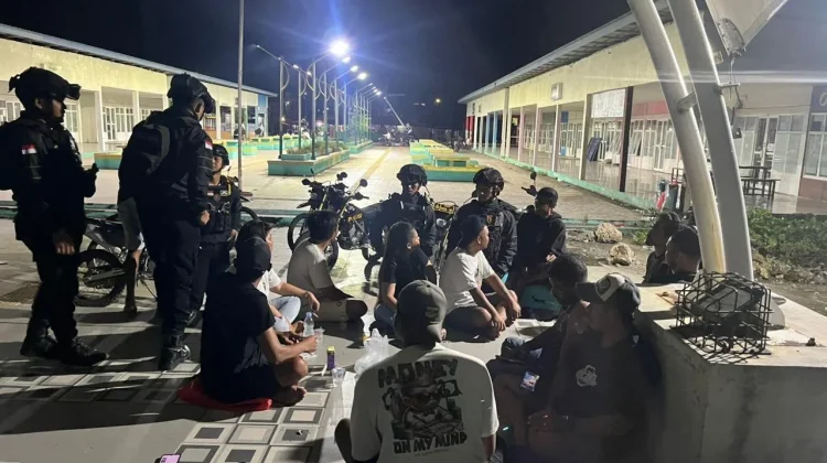 Team Cobra Polres Pulau Morotai Intensifkan Patroli Cipta Kondisi