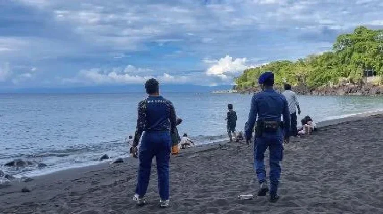 Ditpolairud Polda Maluku Utara Perketat Pengamanan di Objek Wisata Pantai