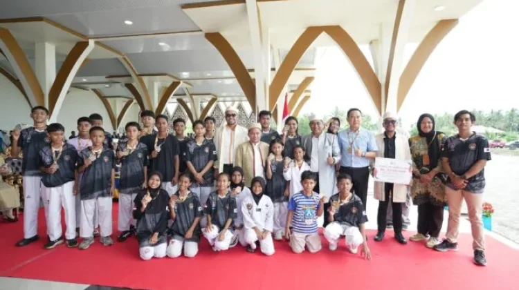 Taekwondo Haltim Harumkan Daerah, KONI Beri Penghargaan