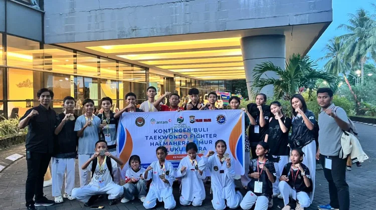 Dari Haltim untuk Indonesia, ANTAM Kobarkan Semangat Juara