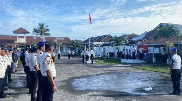 Lapas Tobelo Perkokoh Komitmen Pancasila Melalui Upacara Peringatan