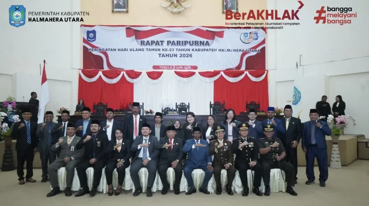 DPRD Halut Gelar Paripurna Peringati HUT Kabupaten Ke-23