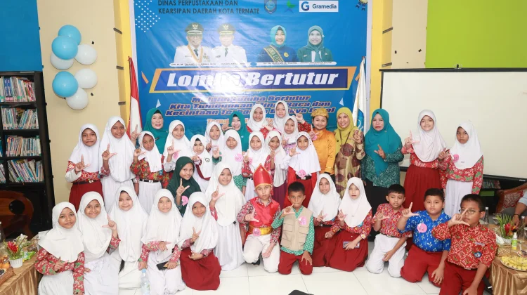 Bunda Literasi Ternate Apresiasi Pelaksanaan Lomba Bertutur