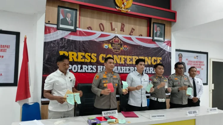 Polres Halut Tangkap 11 Tersangka Kasus Narkoba, Amankan Sabu hingga Pohon Ganja