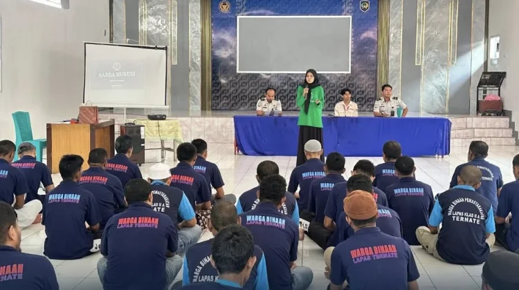 Lapas Ternate Bekali Warga Binaan Pahami Istilah Hukum