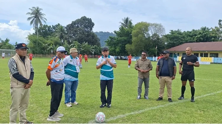 Cabor Sepak Bola Porprov Malut Dimulai, Sarbin Pasang Target Tinggi