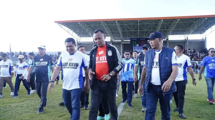 Hadiri Pembukaan GOT, Hasby Yusuf Dorong Lahirnya Talenta Sepak Bola Maluku Utara