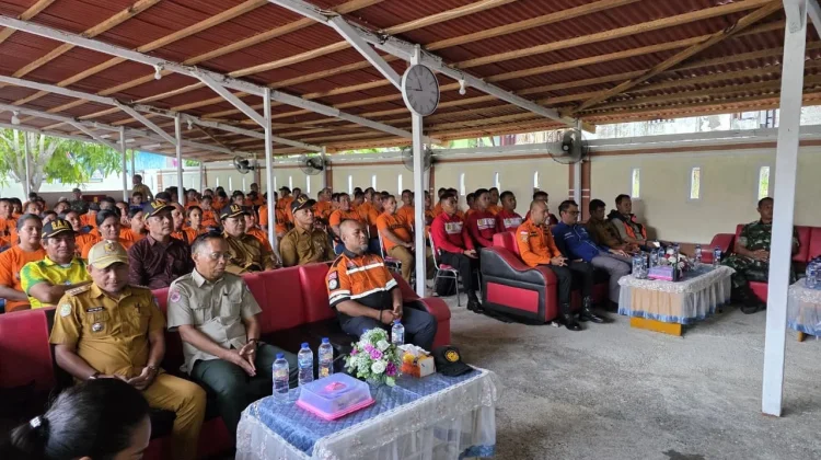 Basarnas Ternate Latih Masyarakat Batang Dua Siaga Bencana