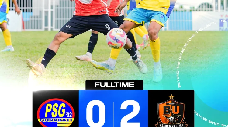 Bintang Utara Bungkam Tuan Rumah, PSG Gurabati Tersungkur 0-2 di Laga Pembuka Grup A