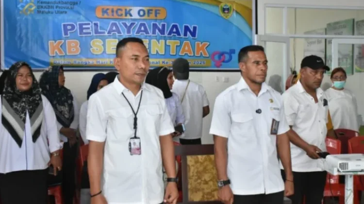 Maluku Utara Optimistis Lampaui Target Pelayanan KB Serentak HARGANAS ke-33