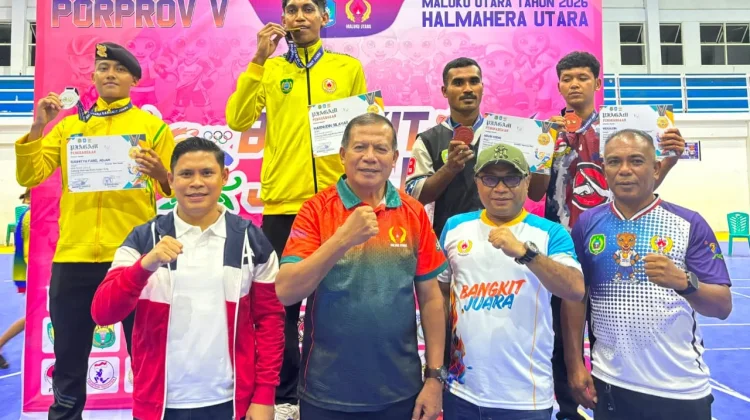 Dua Cabor asal Kepulauan Sula Sumbang Medali Emas di Ajang Porprov