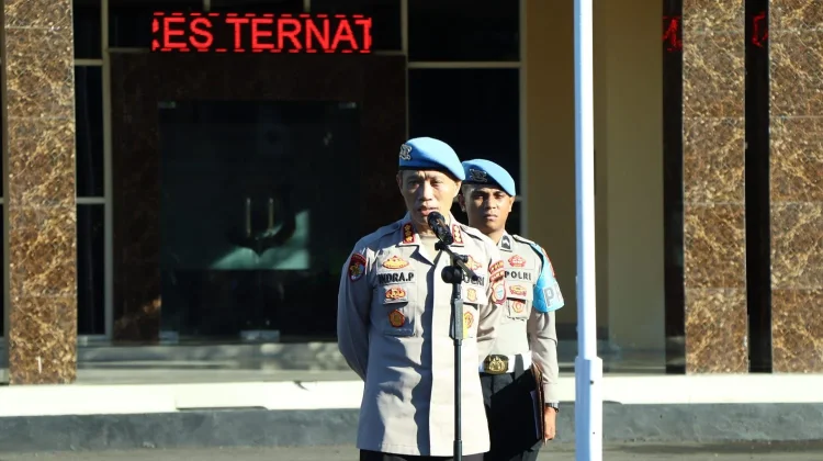 Propam Polda Malut Gelar Gaktibplin Polres Ternate