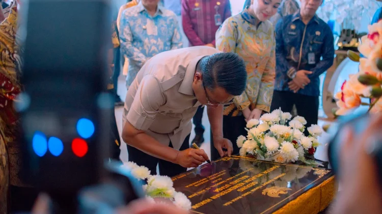 Resmikan Gedung Kanwil Kemenkum Malut, Dorong Pelayanan Hukum