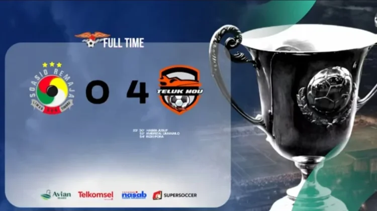 Sapu Bersih Dua Laga, Teluk MOU FC Melaju ke 14 Besar dengan Status Juara Grup