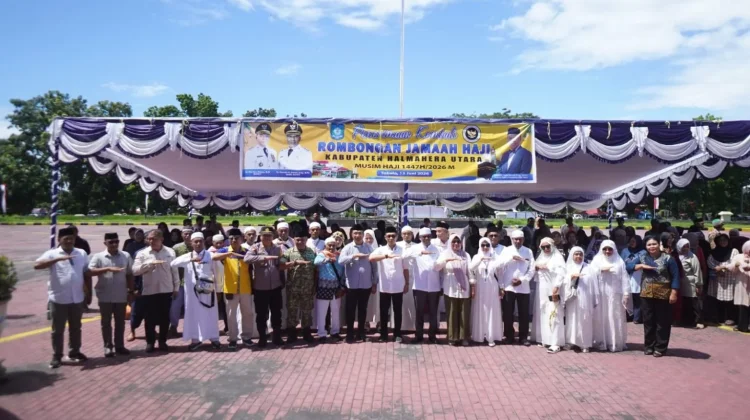 17 Jemaah Haji Halut Tiba, Disambut Haru di Kantor Bupati