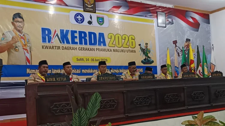 Rakerda Kwarda Pramuka Malut Bahas Digitalisasi dan Persiapan Jamnas