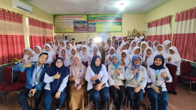 Edukasi Pangan Aman di SDN 50 Ternate, Siswa Diajak Terapkan Metode CEK KLIK