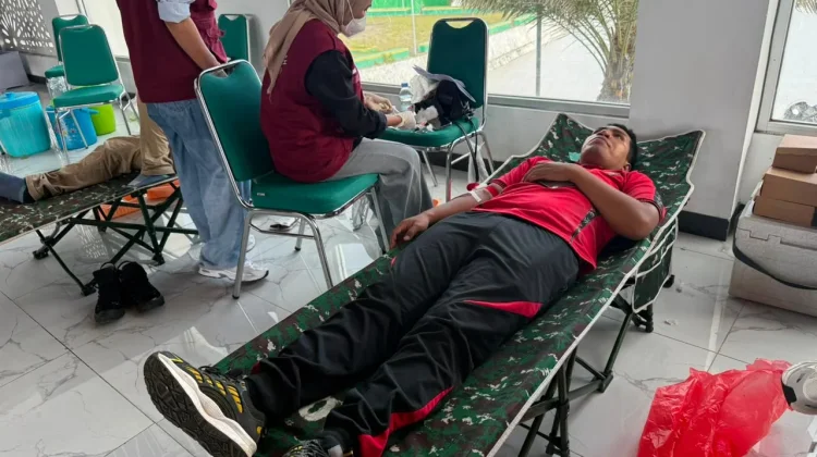 Polres Morotai Gelar Bakti Kesehatan Peringati Hari Bhayangkara