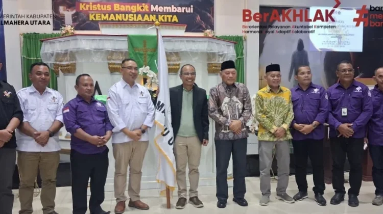 Wagub Malut Lepas Kontingen Pesparawi Nasional Manokwari
