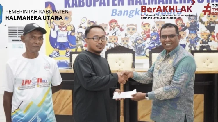 Pemkab Halut Berikan Bonus Atlet Peraih Medali Porprov Malut