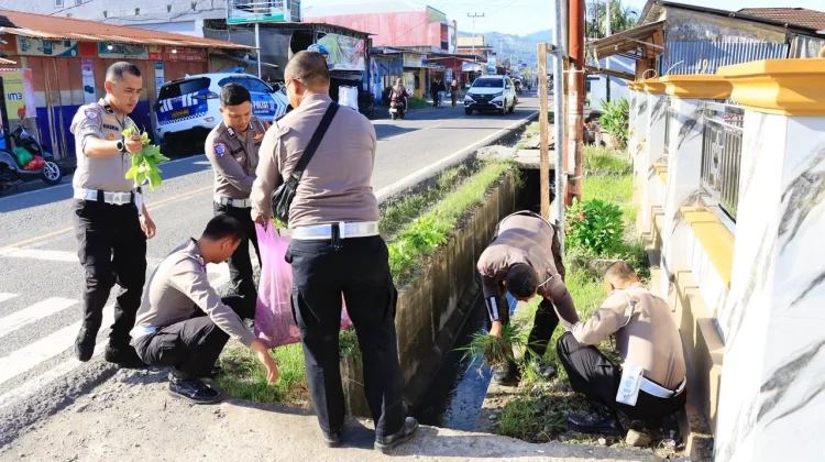 Sambut Bhayangkara Ke-80 Ditlantas Polda Malut Gelar Bakti Religi