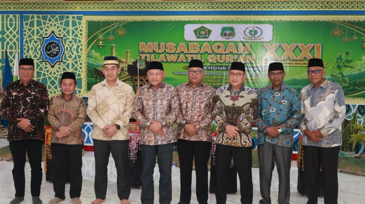 Wali Kota Ternate Hadiri Pembukaan MTQ Maluku Utara