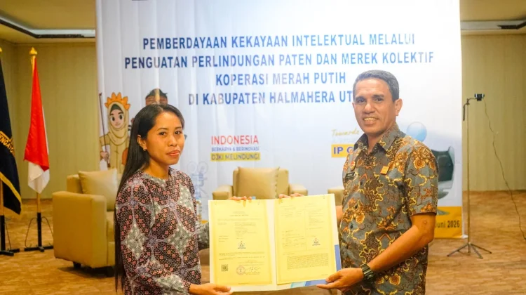 Dhavocs Resmi Kantongi Sertifikat Merek dari Kemenkum Malut
