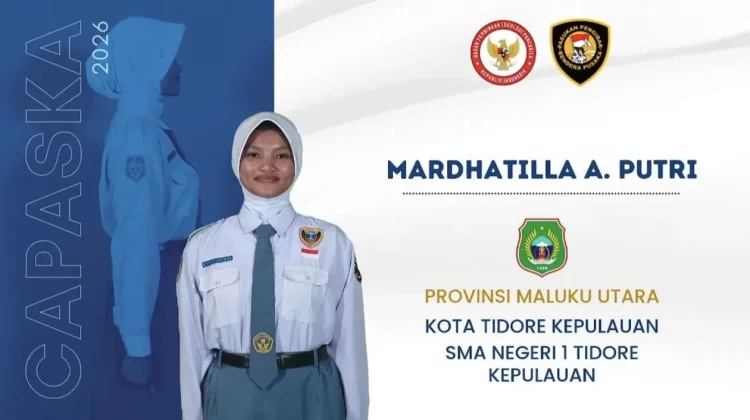 Dua Pelajar Malut Lolos Calon Paskibraka Tingkat Pusat 2026