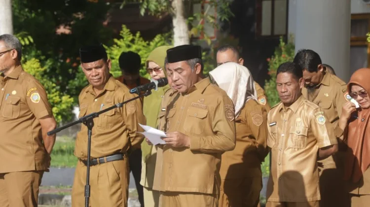 Wabup Halteng Pimpin Pencanangan Sensus Ekonomi Tahun 2026