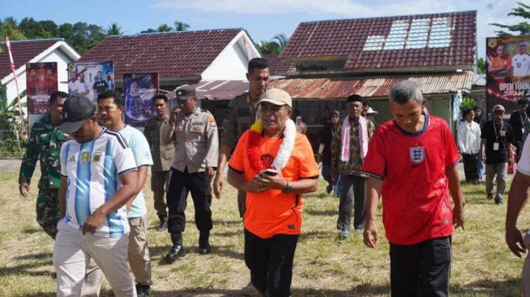 Wabup Halteng Resmi Buka Turnamen Gawang Sedang di Sifkam