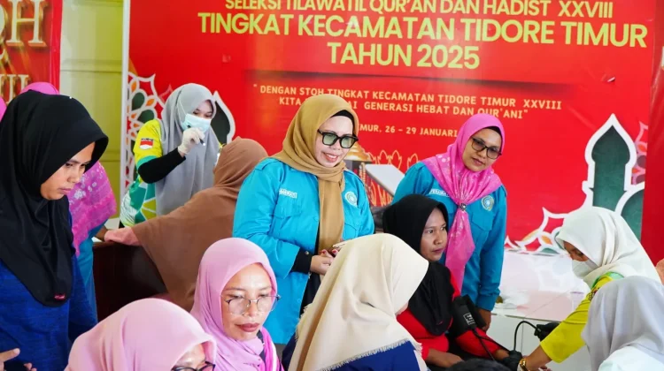 Ketua TP PKK Tidore Dorong Kader Jadi Pelopor Perubahan Perilaku Hidup Sehat