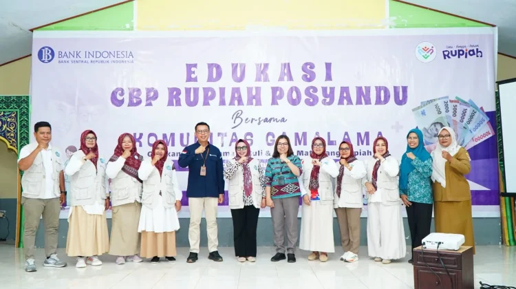 PKK Tidore Dukung Edukasi Cinta Rupiah, Ajak Warga Kenali Uang Asli,Tolak Uang Palsu