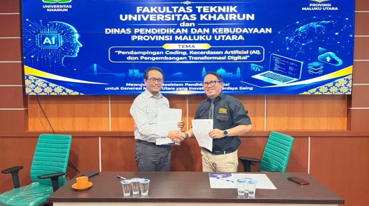 Kolaborasi Dikbud Malut-Unkhair Jadi Kunci Percepatan Digitalisasi Pendidikan