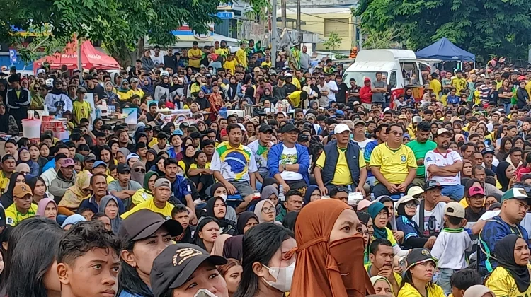 Brasil Tundukkan Skotlandia, Pendukung di Ternate Rayakan Kemenangan Bersama