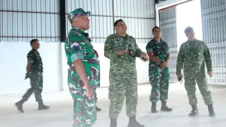 Dandim 1505/Tidore Sambut Tim Wasev Pembangunan KDKMP di Kota Tidore Kepulauan