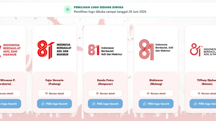 Masyarakat Diajak Memilih Logo Resmi HUT Ke-81 Kemerdekaan RI