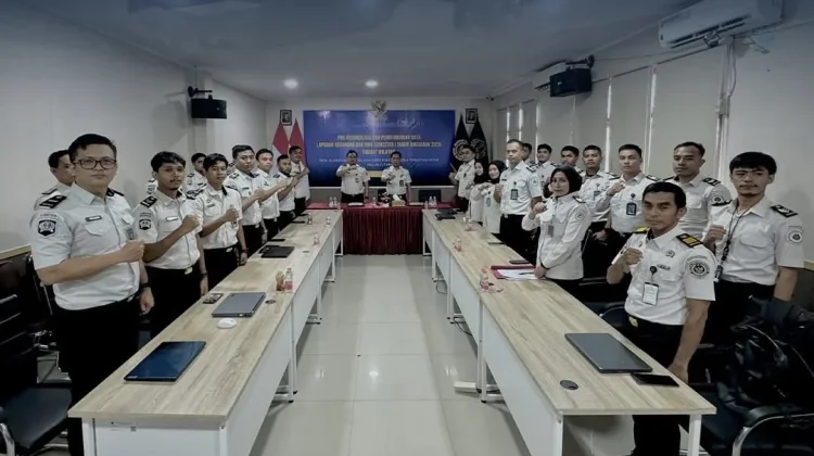Kanwil Ditjenpas Malut Gelar Pendampingan Pra Rekonsiliasi BMN Semester