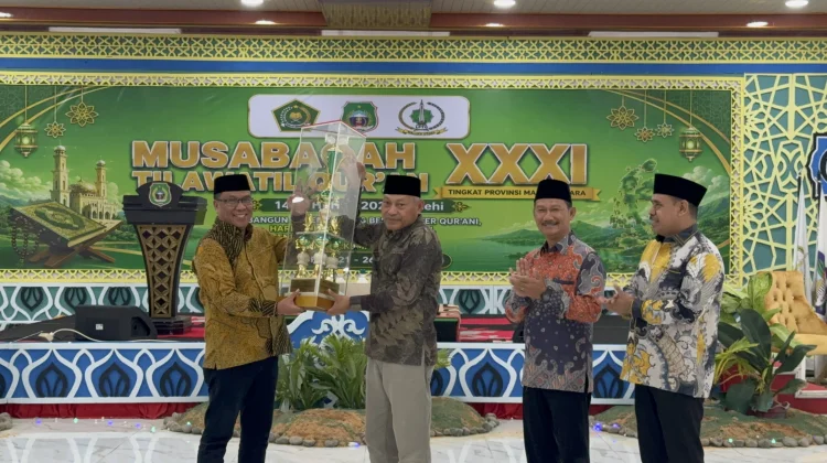 MTQ XXXI Malut 2026 Sukses, Tidore Pertahankan Gelar Juara Umum