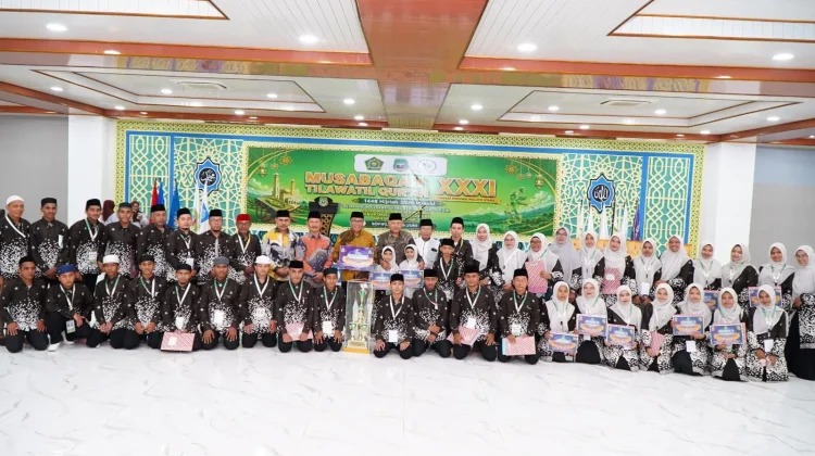 Kota Tidore Pertahankan Gelar Juara Umum MTQ Maluku Utara 2026