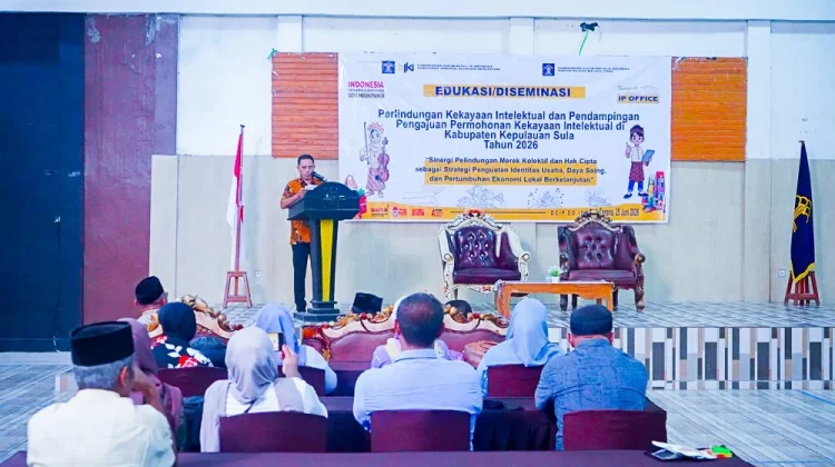 Kemenkum Malut Dorong Pelindungan Merek Kolektif dan Hak Cipta