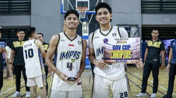 Dua ASN Malut Antar IMIPAS Juara Basket Nasional