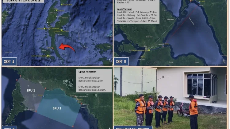 SAR Ternate Kerahkan Tim Cari Nelayan Hilang di Koititi