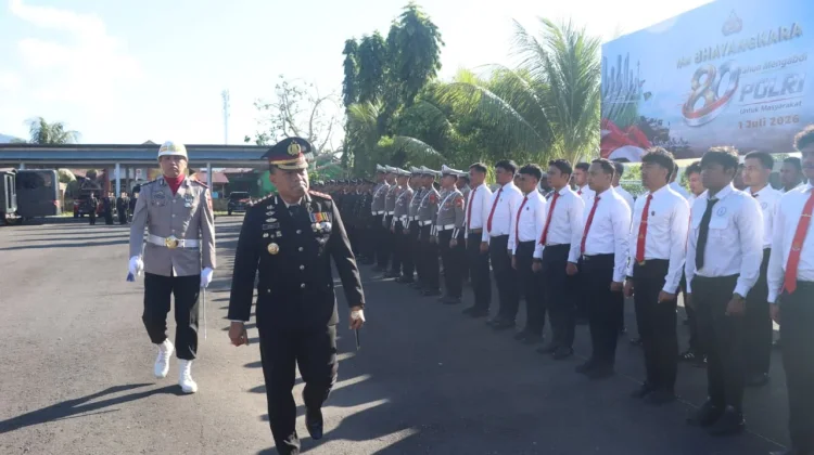 Hari Bhayangkara ke-80, Kapolresta Tidore Perkuat Sinergi Jaga Keamanan Daerah