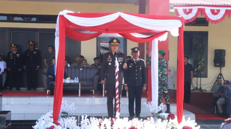Kapolres Haltim Tekankan Pelayanan Humanis di Hari Bhayangkara