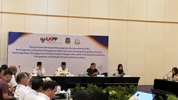 Pemprov Malut Samakan Persepsi PBJ, Sekprov: Cegah Masalah Hukum