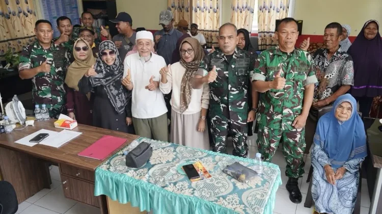 Korem 152/Baabullah Sosialisasikan Percepatan Pembangunan Kodam ke Masyarakat