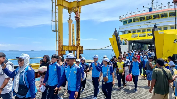 Kontingen Haltim Tiba di Morotai, Siap Berlaga pada POPDA XII Malut 2026